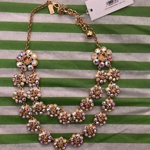 Kate Spade Crystal Trellis Short Necklace